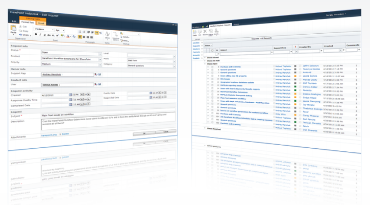 HarePoint HelpDesk for Sharepoint